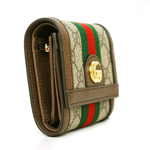 Gucci Ophidia Compact Wallet Tri fold - Picture 2 of 9
